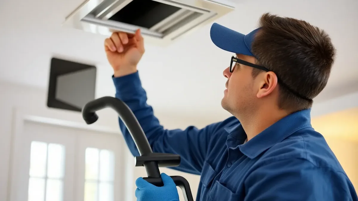 Professional home air duct vent cleaning service — Pro-Fresh Houston
