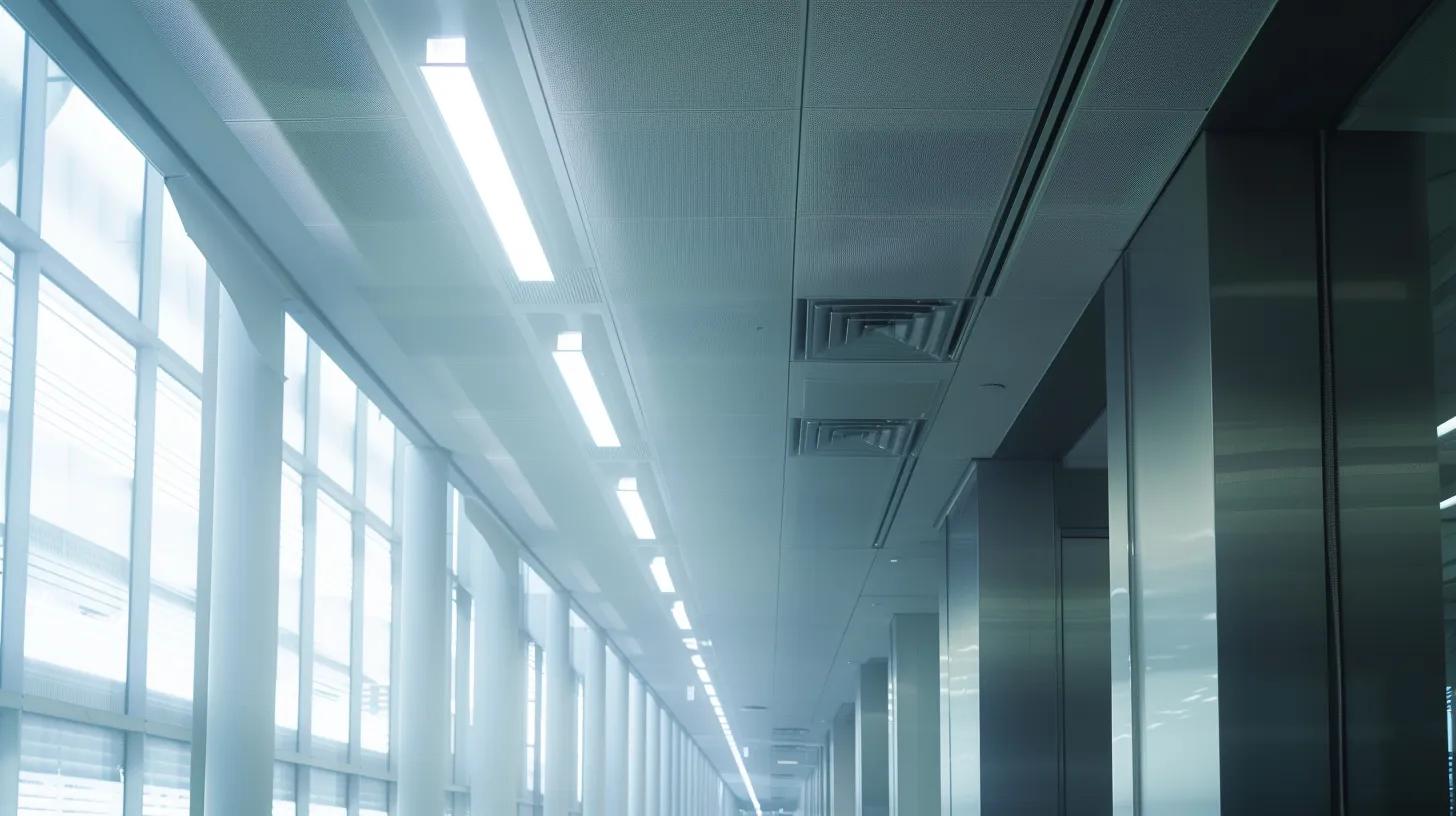 a modern office environment in houston features a technician using advanced equipment to thoroughly clean air ducts, showcasing the importance of improving indoor air quality and highlighting the health benefits of contaminant removal. a modern office environment in houston features a technician using advanced equipment to thoroughly clean air ducts, showcasing the importance of improving indoor air quality and highlighting the health benefits of contaminant removal.