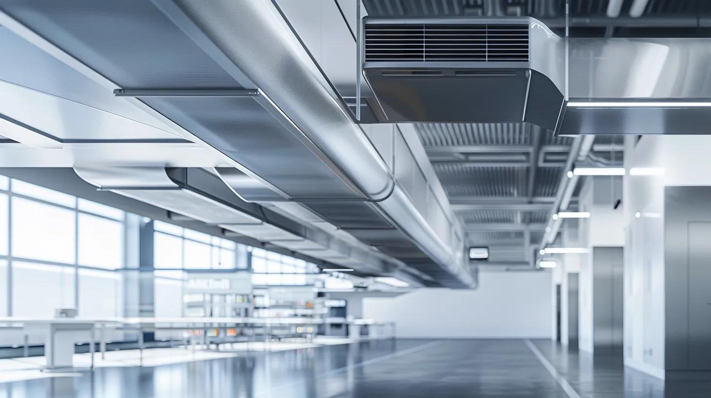 a modern office environment showcases a sleek air duct cleaning station, featuring advanced equipment and digital displays, highlighting the importance of additional services for maintaining indoor air quality and system efficiency. a modern office environment showcases a sleek air duct cleaning station, featuring advanced equipment and digital displays, highlighting the importance of additional services for maintaining indoor air quality and system efficiency.